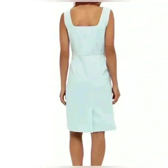 NEW | Pendleton Square Neck Jumper Shift Dress | Light Blue | Women’s 12 - Picture 9 of 9